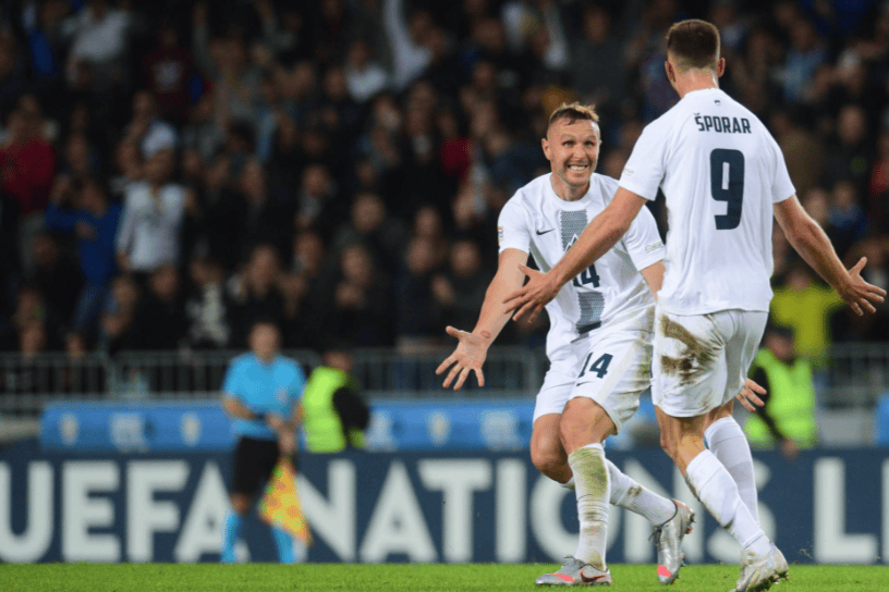 瑞典队在欧洲预选赛中击败斯洛文尼亚 瑞典队在欧洲预选赛中击败斯洛文尼亚